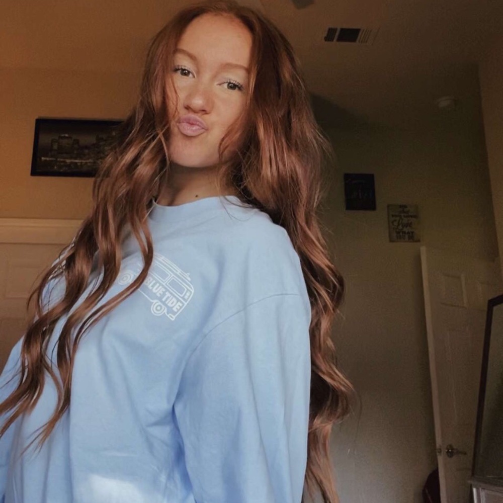 Blue Tide Light Blue Long Sleeve